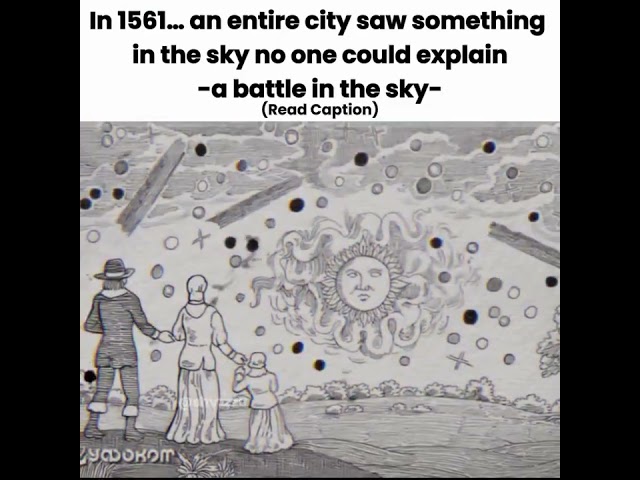 The UFO Battle in 1561