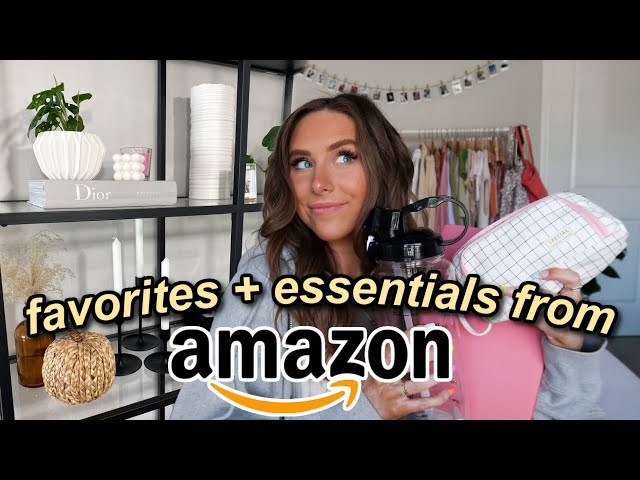 MY AMAZON ESSENTIALS + FAVORITES 2021 (THINGS YOU NEED) | home, tech, stationary + more!