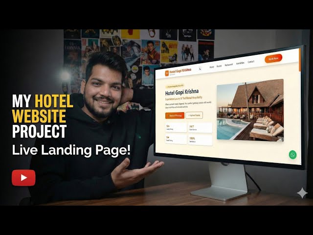 Modern Hotel Landing Page Demo | Responsive Website Design