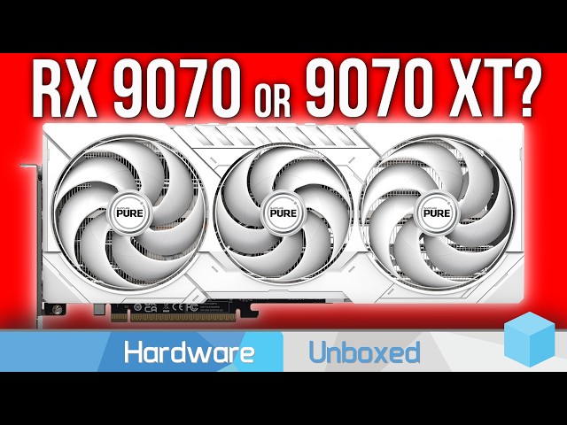 AMD Radeon RX 9070 vs. 9070 XT, 52 Game Benchmark @ 1440p & 4K