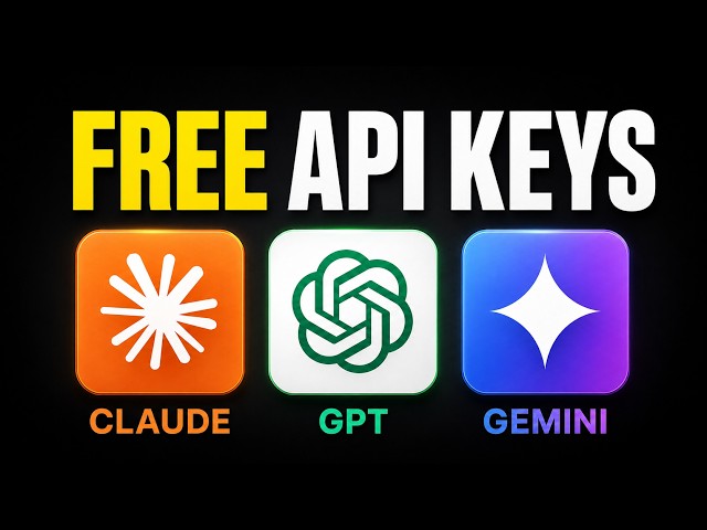 🔥 Get Claude, GPT & Gemini APIs FREE Before It’s Gone!