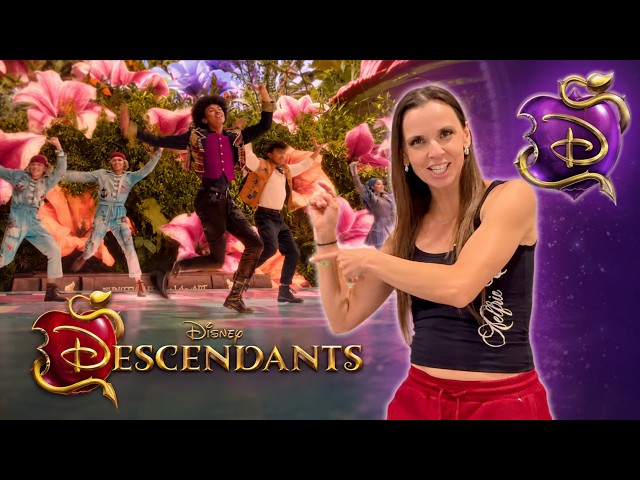 How to Dance "Dancing With the Enemy" | Disney Descendants Dance Tutorial