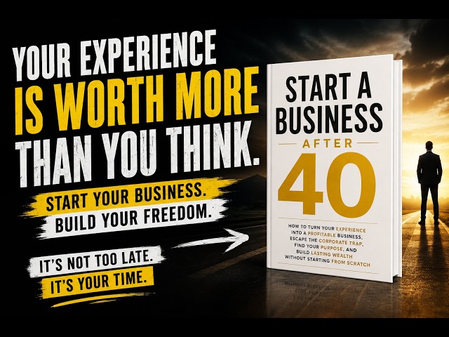 The 40+ Founder Playbook: Stop Hustling, Start Building
