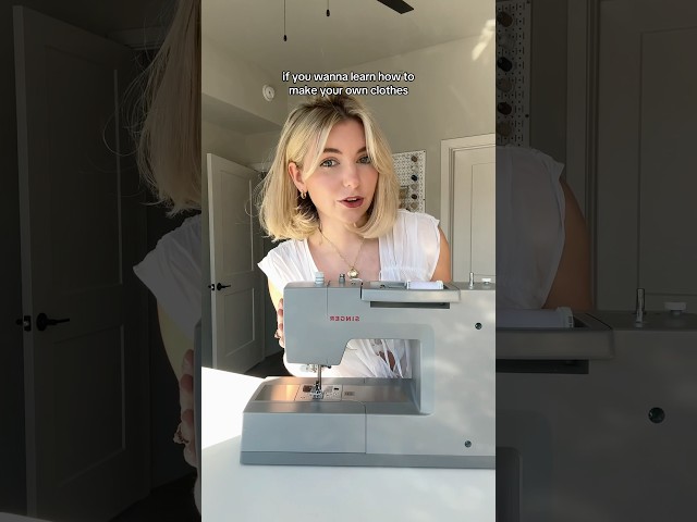 How to start making your own clothes! 🪡🧵 #sew #sewing #fashiondesign #fashiondesigner #beginners