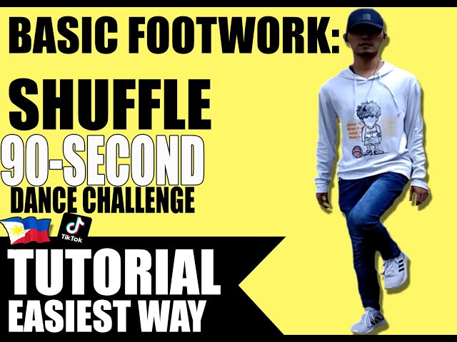 HOW TO SHUFFLE DANCE | LEARN HOW TO DANCE WITHIN 90 SECONDS  |  TUTORIAL FOR BEGINNERS
