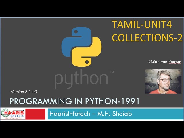 PYTHON TAMIL COLLECTIONS-2-UNIT4