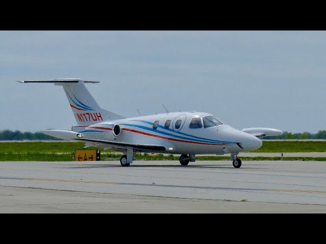 Eclipse 500 Takeoff