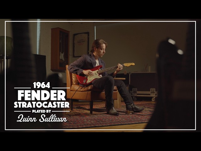 1964 Fender Stratocaster played by Quinn Sullivan | Live at Carter Vintage Guitars | Nashville, TN