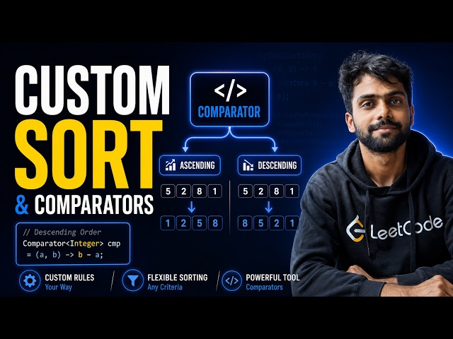 Custom Sort | Comparator | Tamil