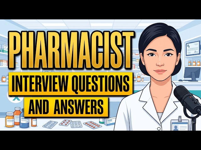 Pharmacist Interview Questions and Answers