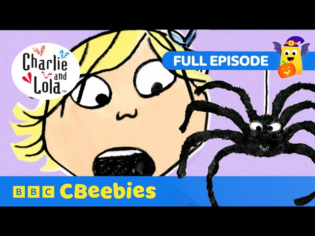 Boo! Made You Jump! 👻🕷️ | FULL EPISODE | Charlie and Lola | CBeebies