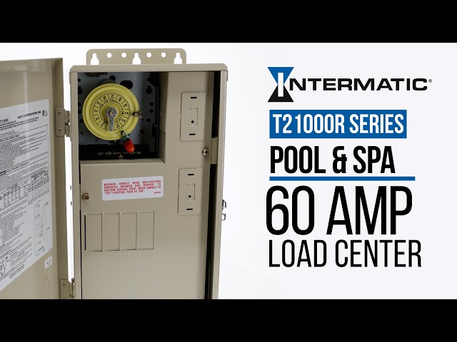 Intermatic T21000R Series 60A Pool & Spa Load Centers - Flexible Power & Control