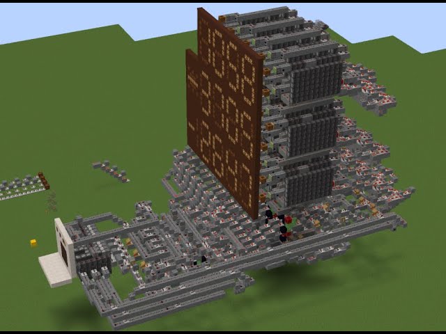 1.18.1 COMPARATOR CALCULATOR WORKING add + subtract MINECRAFTT REDSTONE
