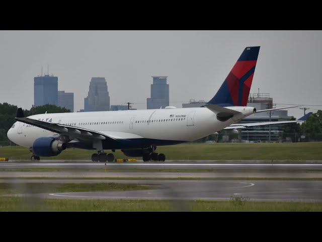 8 Minutes of Late May Plane Spotting at MSP Airport 5/31/26