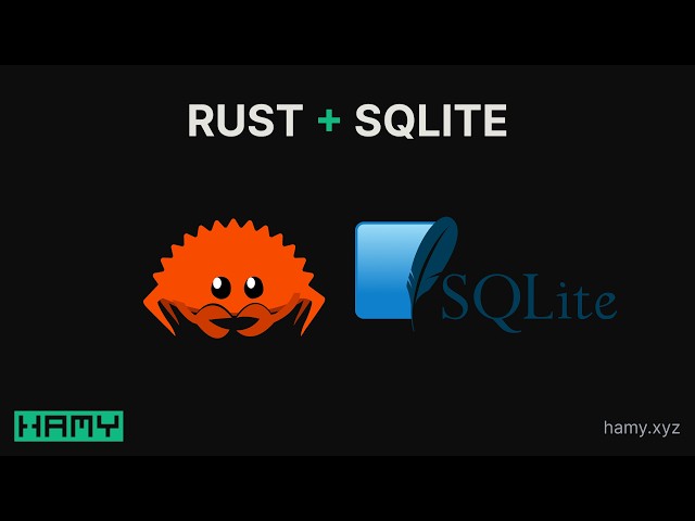 Build a Single-File Rust Web API with SQLite