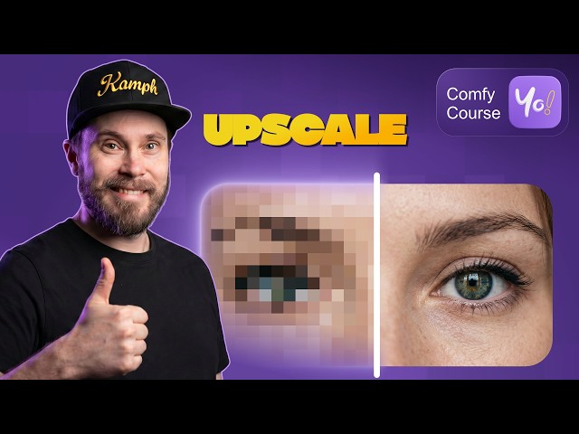How to Upscale AI Images in ComfyUI to 4K (2026) - Ultimate SD Upscale Tutorial | Floyo