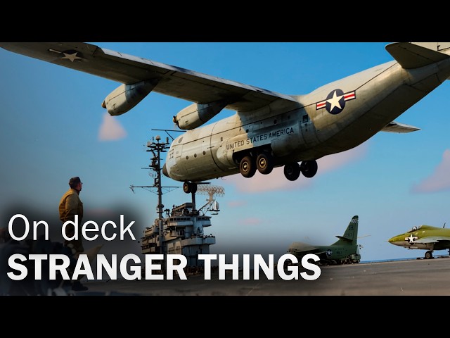 Unusual planes on Aircraft Carriers