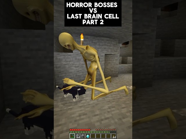 New Minecraft Horror Mods vs Last Brain Cell! Part 2!