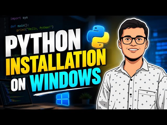 Install Python on Windows in 1 Minute! 🐍 | KrrisBits