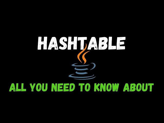 What is Hashtable in java