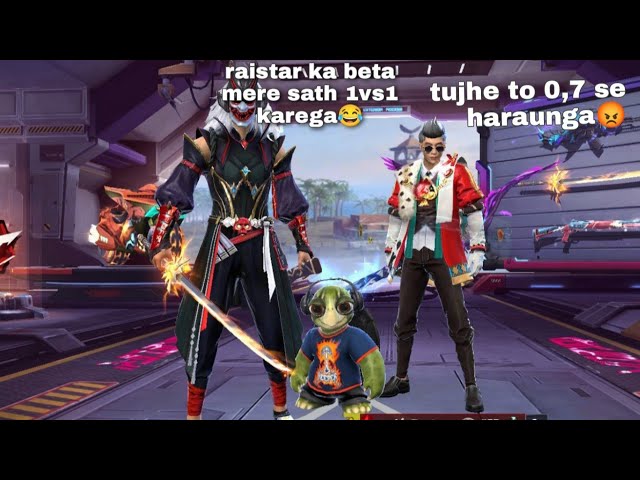 raistar ka beta😂 vs jayesh gamer ||1❌1 custom ||🔥⚡