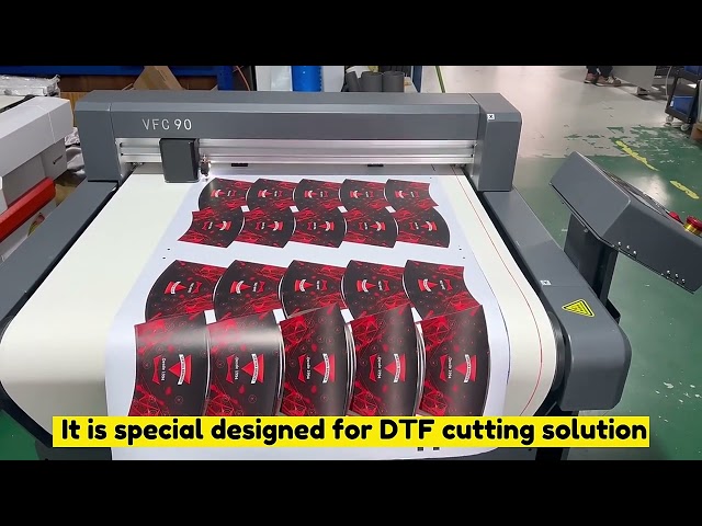 Vicut Roll feeding flatbed cutter VFC90