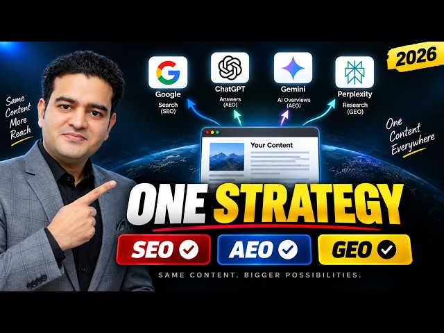 SEO + AEO + GEO: The #1 Ranking Strategy for 2026 | Query Fan-Out: SEO Strategy | #seostrategy