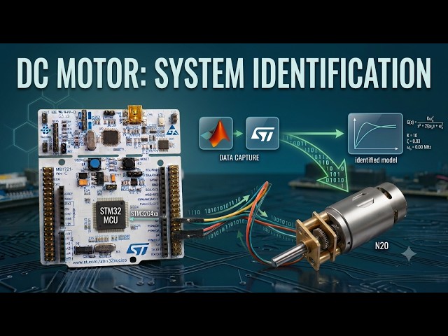 STM32 & Simulink Tutorial: DC Motor System Identification (Ep. 3)