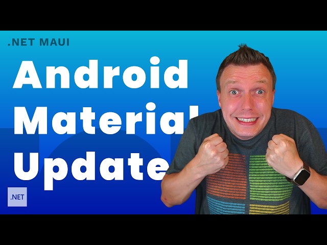 Material 3 in .NET MAUI — One Line to Transform Your App
