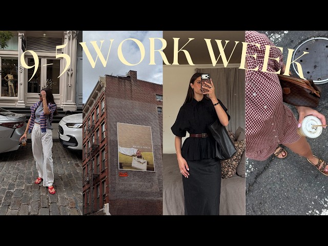A VERY UNFILTERED 9-5 WEEK (working in NYC)
