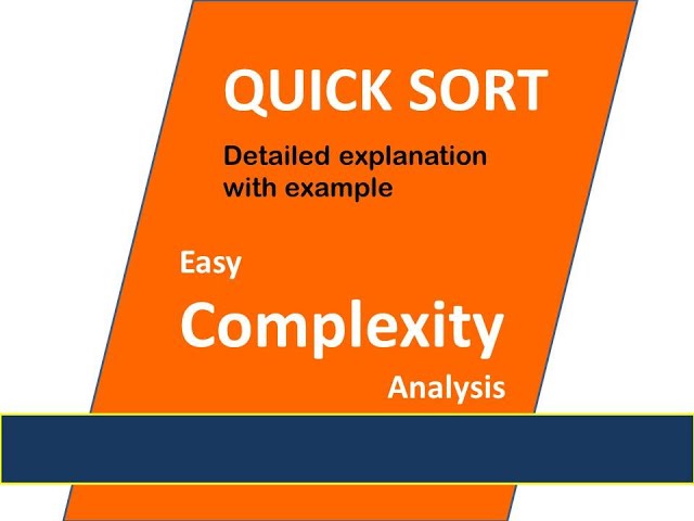 Quick Sort Algorithm #ComputerShastra