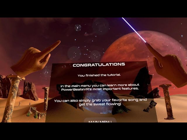 PowerBeatsVR 1st impressions and gameplay