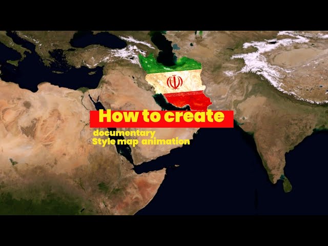  Johnny Harris  Style Map Animation Bangla Tutorial | Premiere Pro