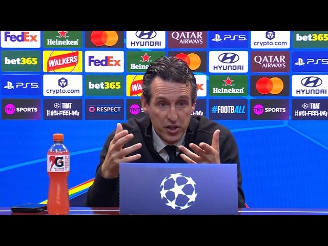 Unai Emery Delighted After Champions League Win