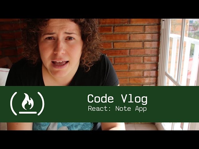 React: Note App  - Code Vlog {13}