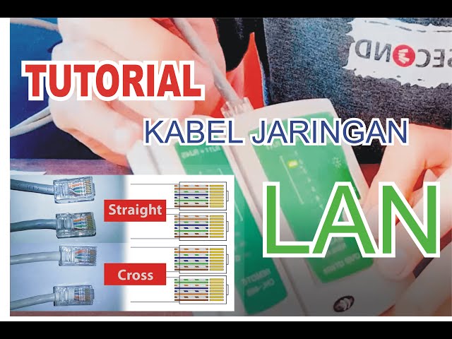 #KabelJaringan #TKJ #TutorialJaringan                            Tutorial Membuat Kabel Jaringan LAN