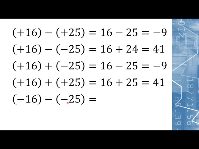 388. Mathe an der Realschule Rechnen mit ganzen Zahlen #3