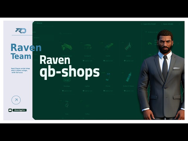 Multi-Framework Shop Script | [QB/ESX] FiveM Shop System