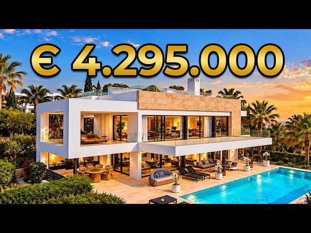 Inside a €4.3M Luxury Villa in Marbella's Exclusive Gated Community
