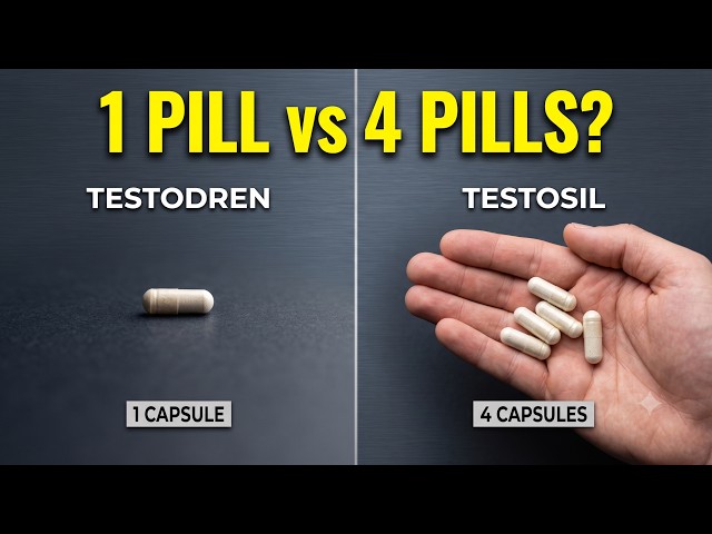 Testodren vs Testosil (2026) | Best Testosterone Booster for Men Over 40?