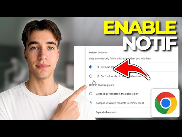 How To Enable Or Disable Push Notifications In Google Chrome | Tutorial 2026