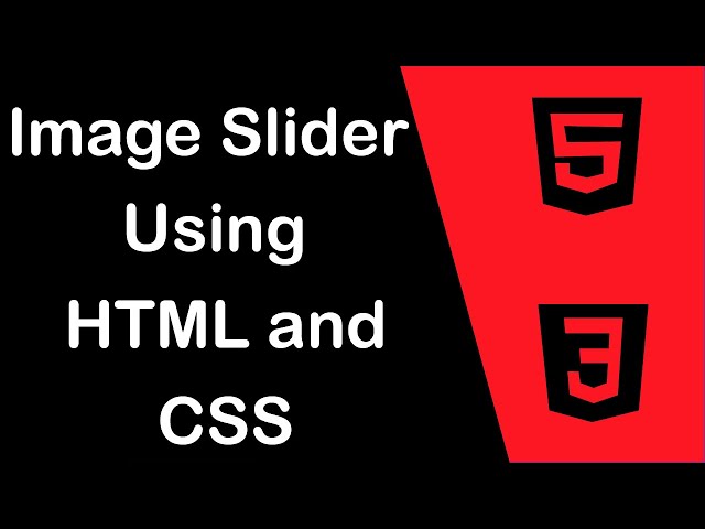 Image Slider Using HTML and CSS | Pure CSS Image Carousel