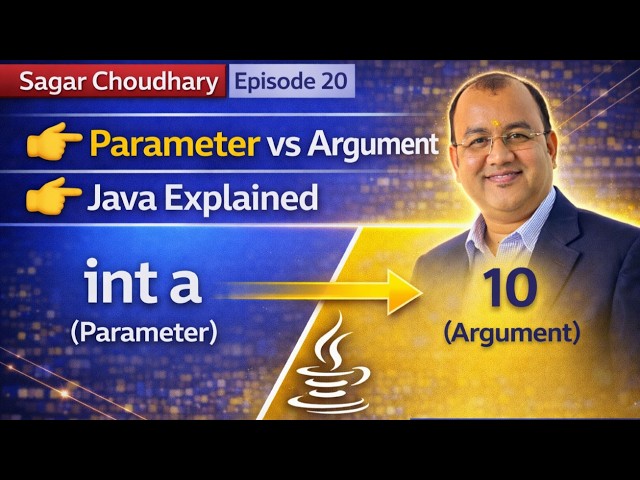 Episode 20 | Method Parameters & Return Values Explained | #java #javatutorial #programming