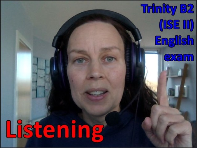 Crush Your Trinity B2 (ISE II) Listening Exam! How to Pass Trinity B2 ISE II English exam