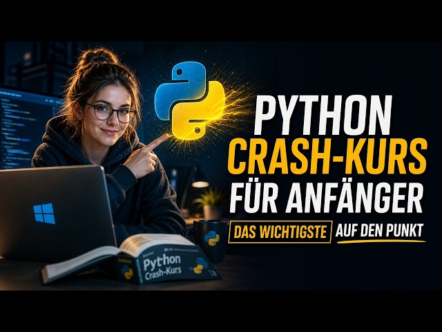 Der Python Crash-Kurs für Anfänger - Das wichtigste auf den Punkt