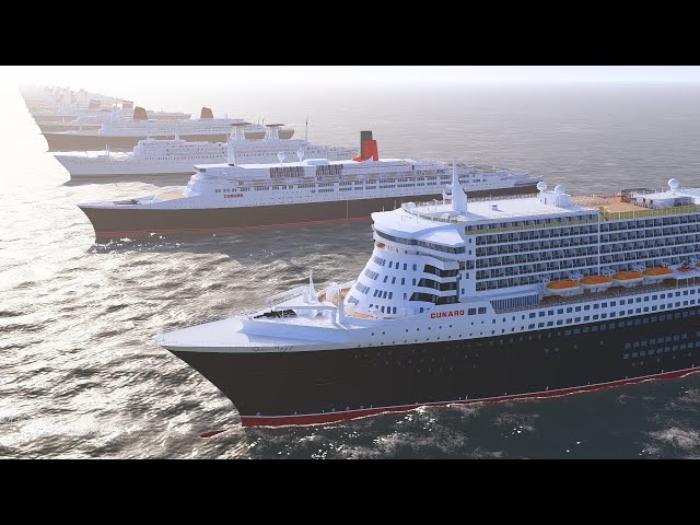 The Evolution of Atlantic Ocean Liners (1838 - Present)