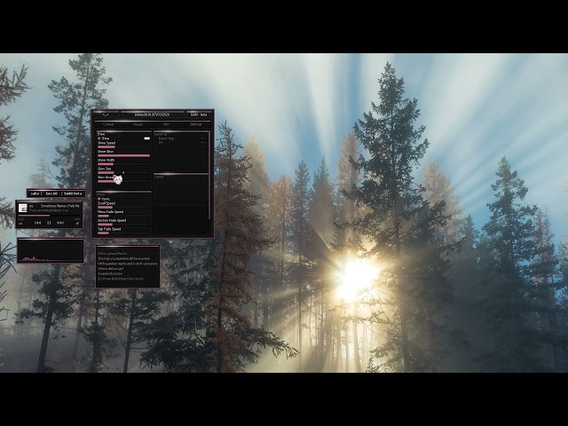 custom imgui menu showcase number two