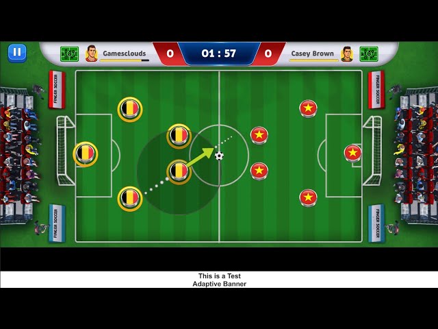 Finger Soccer Flick Football Game Sourcecode Unity3d View