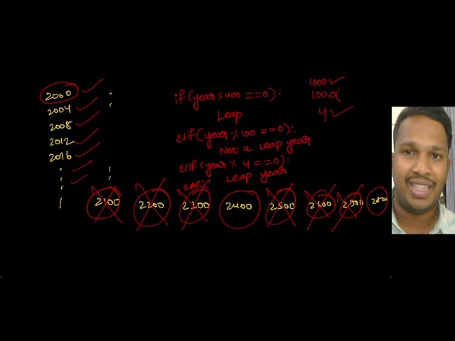 P20 Leap Year | #python #series