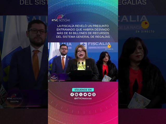 Prosecutor's Office reveals alleged scheme that diverted over 3 trillion pesos in funds